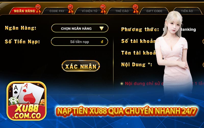 nap tien xu88 qua chuyen nhanh 24 7